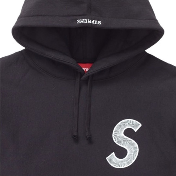NWT Authentic Supreme S logo hoodie sweatshirt - Picture 2 of 4